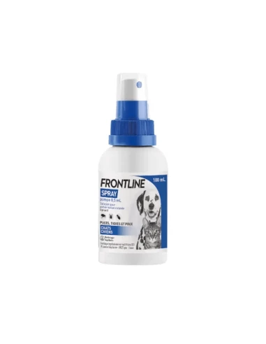 

Frontline Behandlung von Flöhen und Zecken für Hunde und Katzen in Sprayform